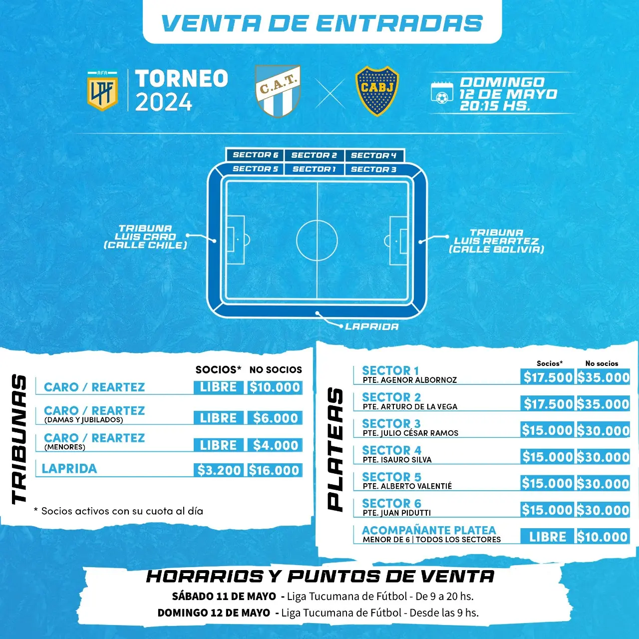 entradas para boca atletico tucuman - Cómo comprar entradas para ver Atlético Tucumán