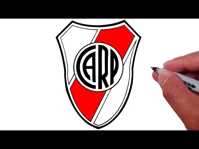 escudos de river y boca para pintar - Cómo era el primer escudo de River