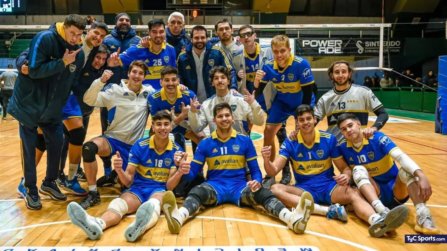 boca voley - Cómo salió Boca en voleibol hoy