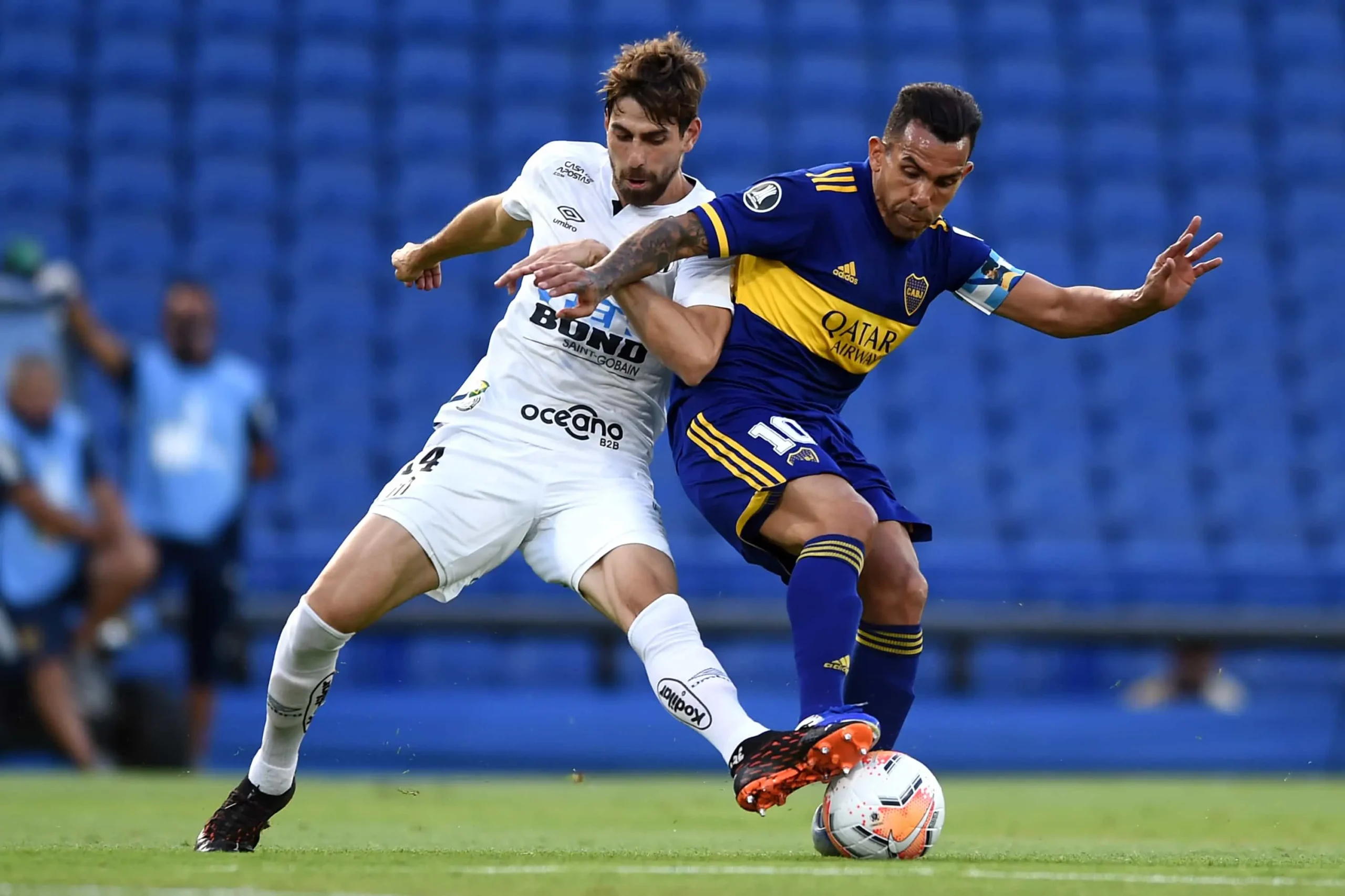 boca santos ida - Cómo salió Boca versus 20
