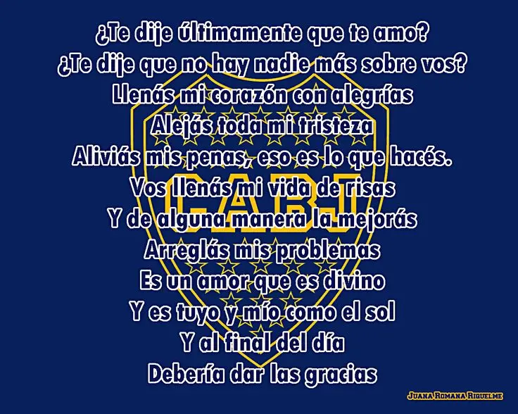 poemas de boca juniors - Cómo se llaman los poemas de doce versos