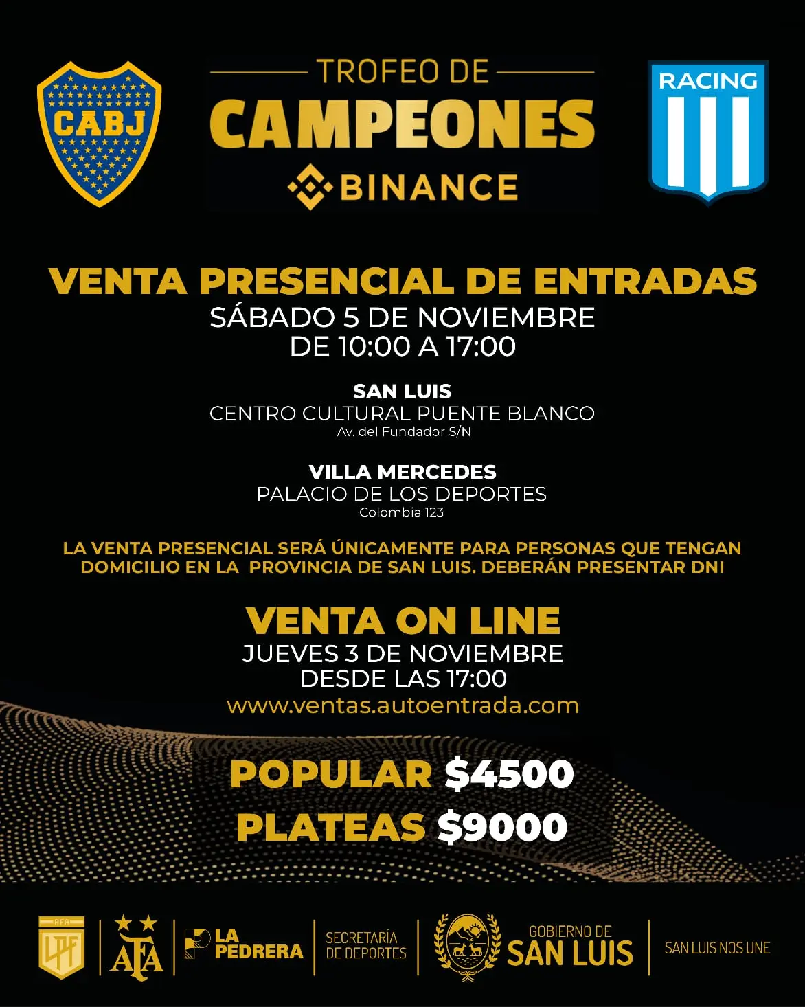 autoentrada boca racing - Cuánto está la entrada de Boca Racing