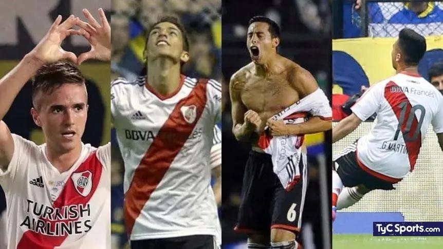 cuántos goles le hizo el pity martínez a boca - Cuántos goles hizo el Pity Martínez