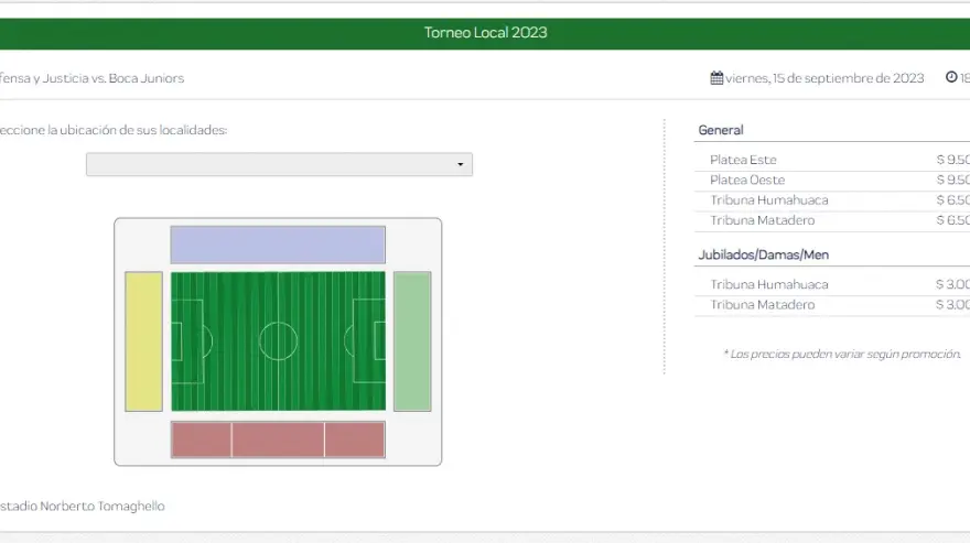entradas para defensa vs boca - Dónde entrenan las inferiores de Defensa y Justicia