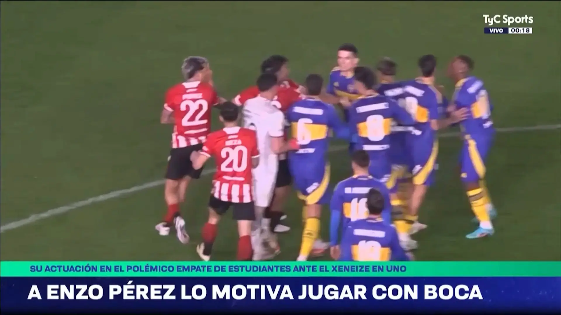 enzo perez vs boca - Qué hizo Enzo Pérez