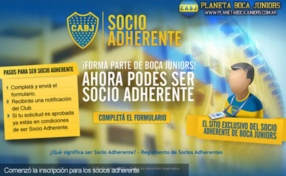 boca adherentes - Qué significa ser socio adherente en Boca